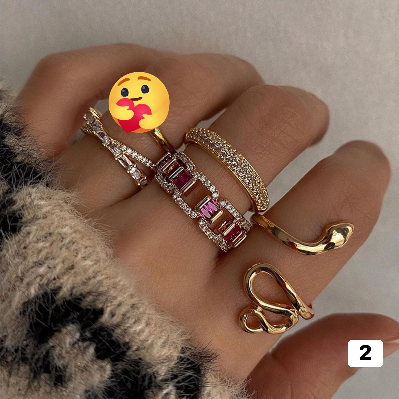 October2025 - Finger ring set (Click on the product for more designs)