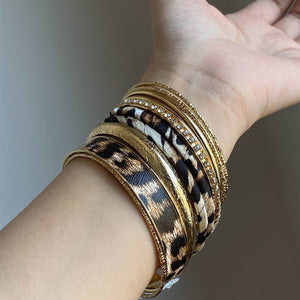November2025 set 40 - Leopard printed bracelet set