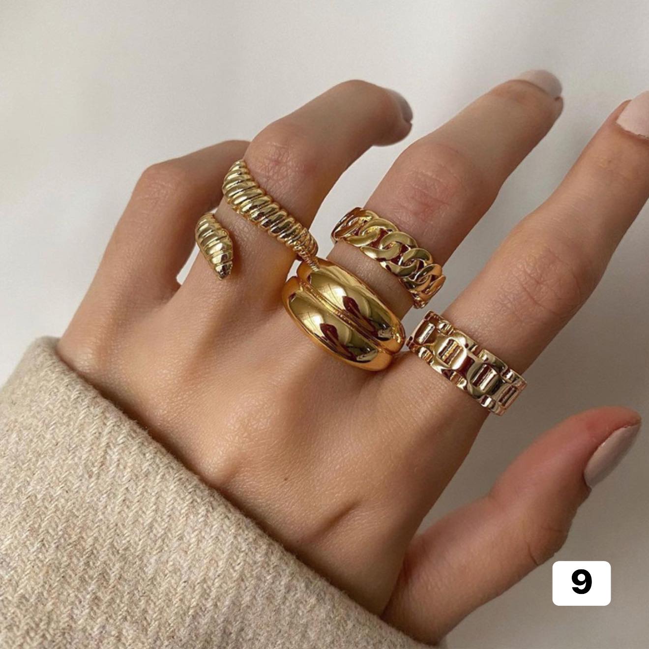 October2025 - Finger ring set (Click on the product for more designs)