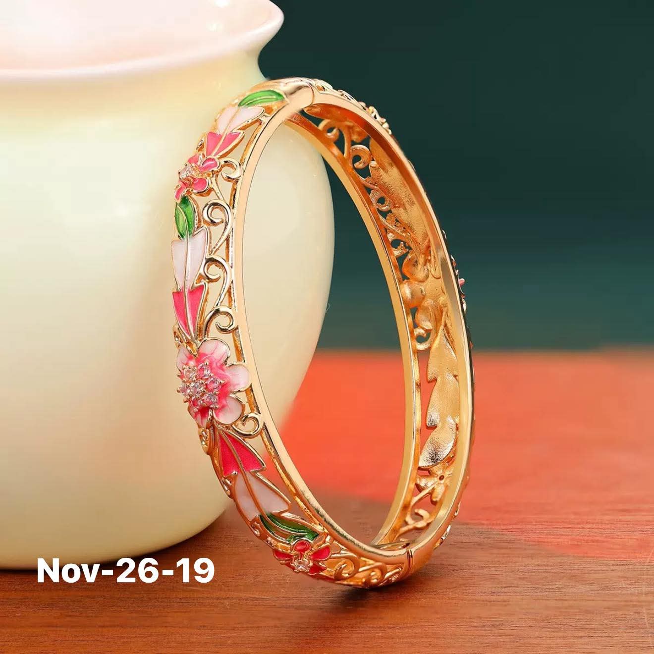 November2025 set 26 -
Cloisonne bangles