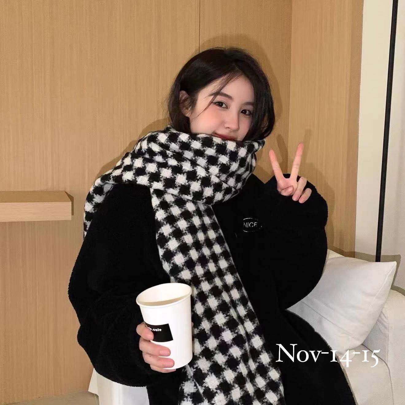 November2025 set 14 - Korean
styled winter scarfs