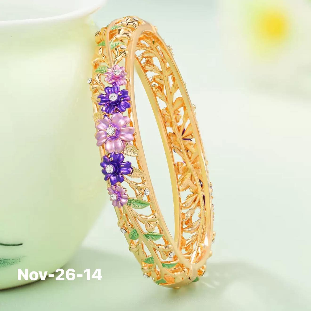 November2025 set 26 -
Cloisonne bangles