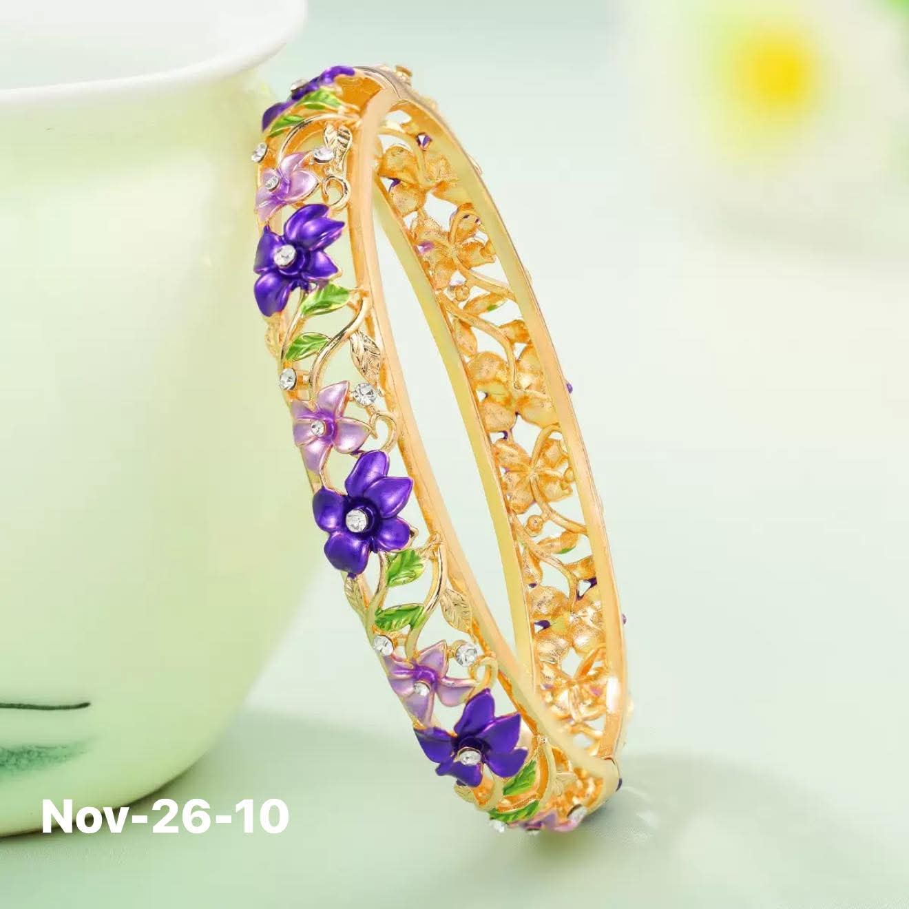 November2025 set 26 -
Cloisonne bangles