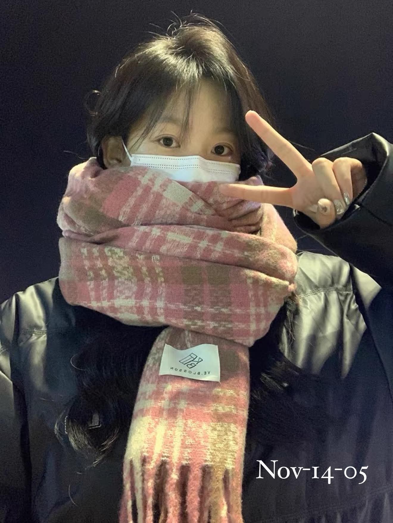 November2025 set 14 - Korean
styled winter scarfs