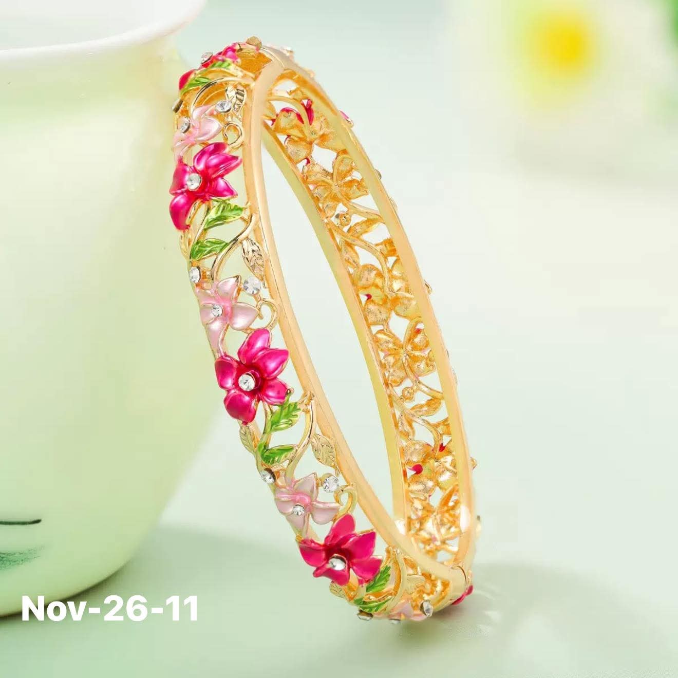November2025 set 26 -
Cloisonne bangles