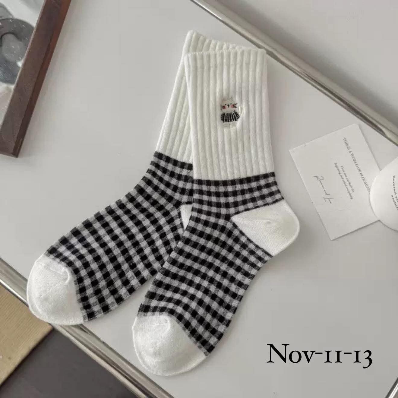 November2025 set 11 - Winter socks