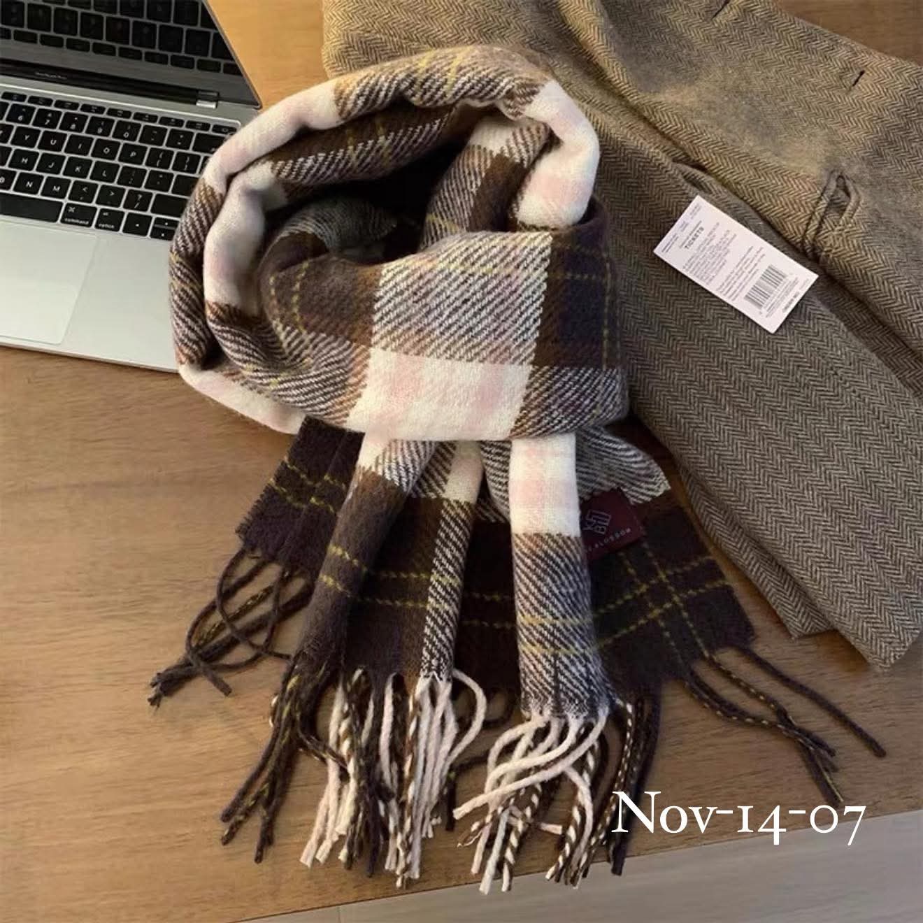 November2025 set 14 - Korean
styled winter scarfs
