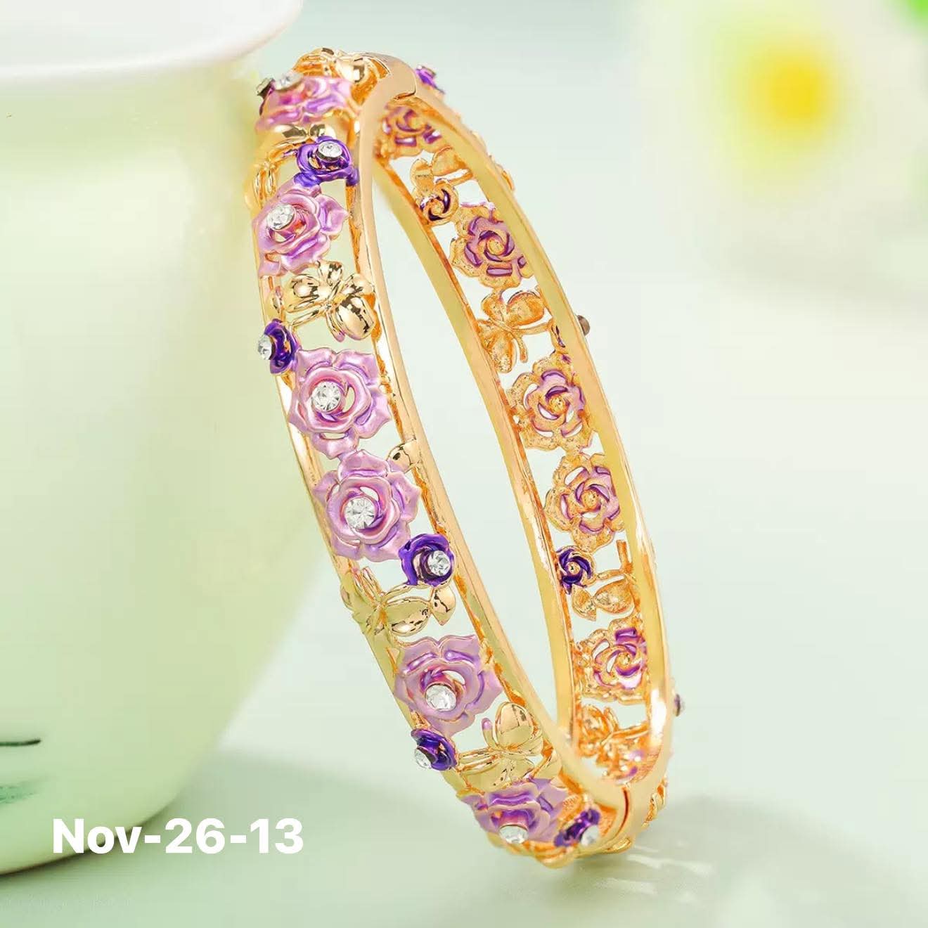 November2025 set 26 -
Cloisonne bangles