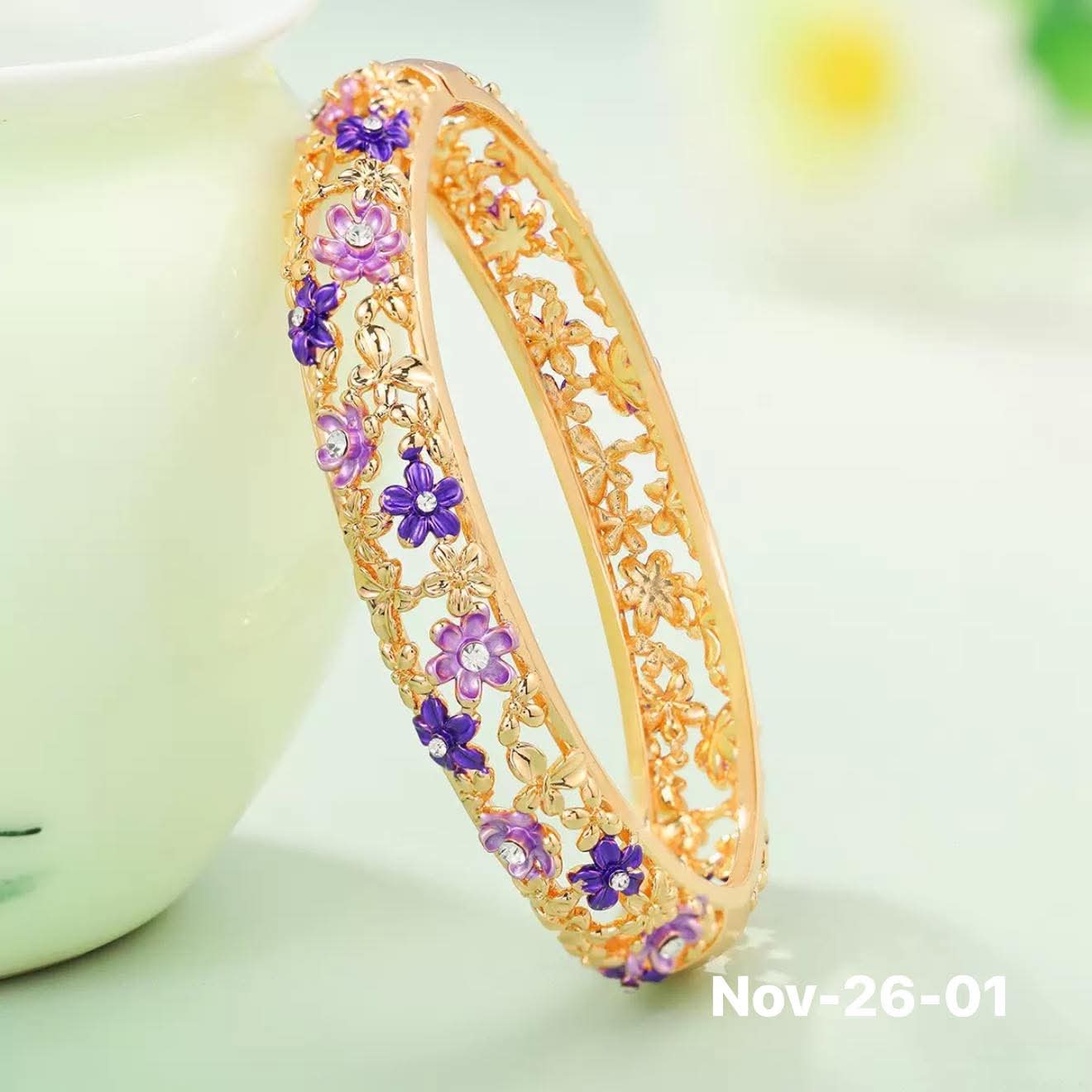 November2025 set 26 -
Cloisonne bangles