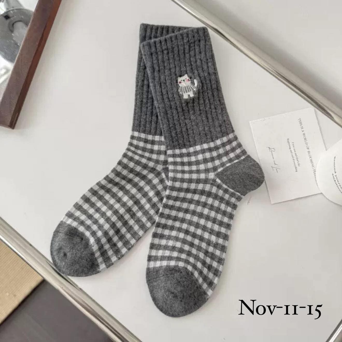 November2025 set 11 - Winter socks