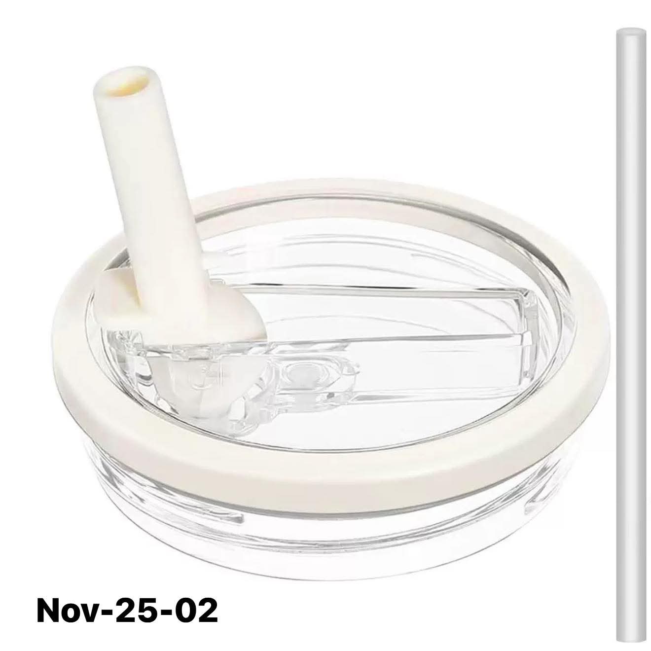 November2025 set 25 -
Leakproof tumbler lids with straw
