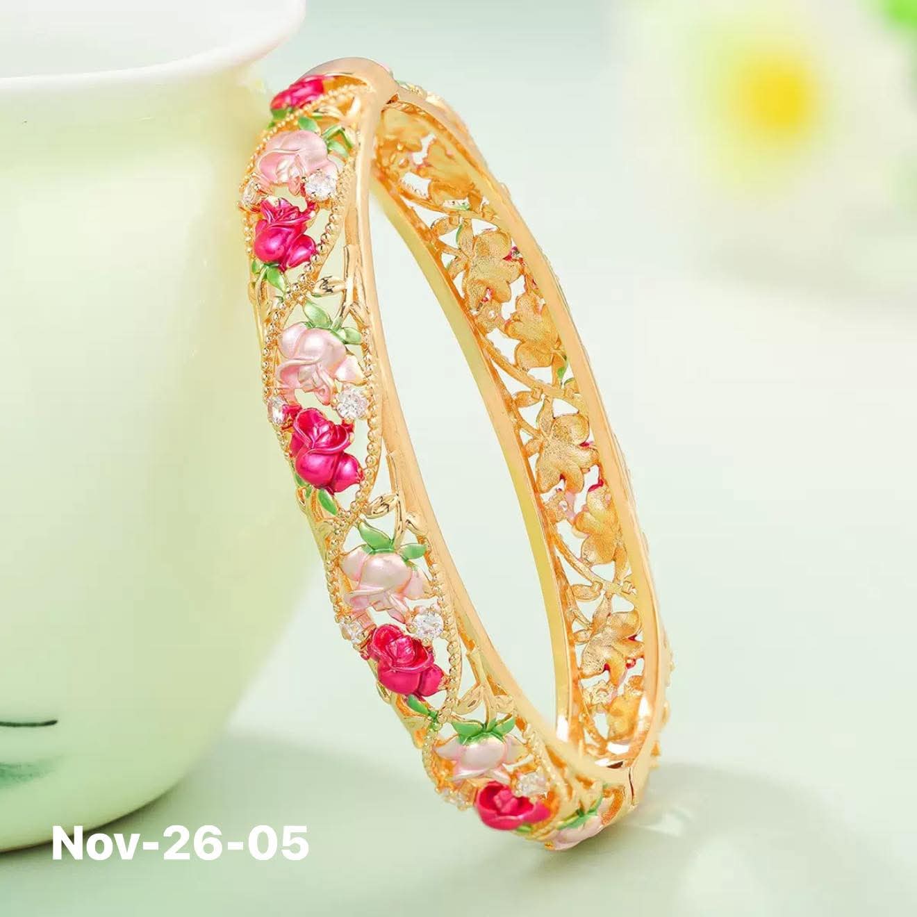 November2025 set 26 -
Cloisonne bangles