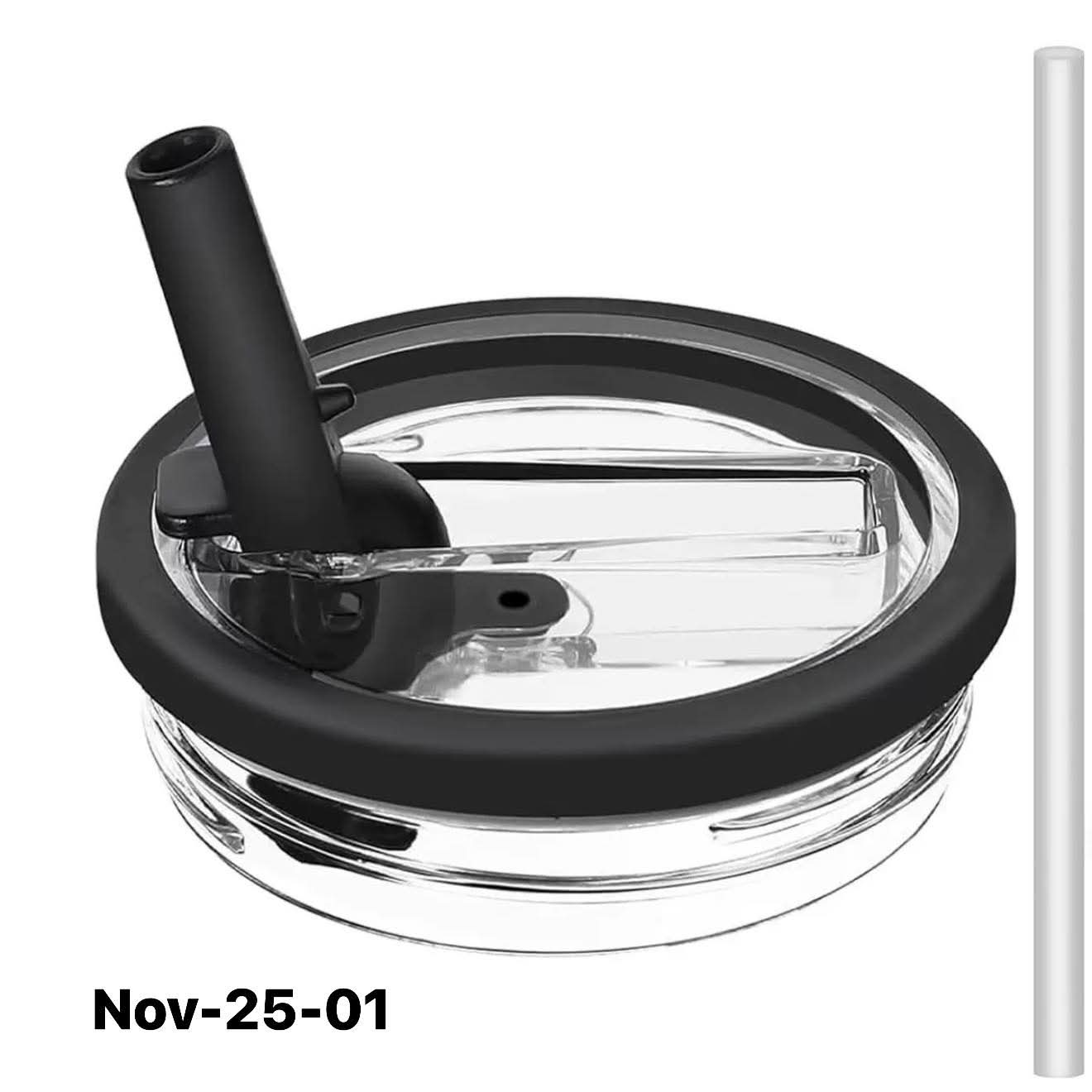 November2025 set 25 -
Leakproof tumbler lids with straw