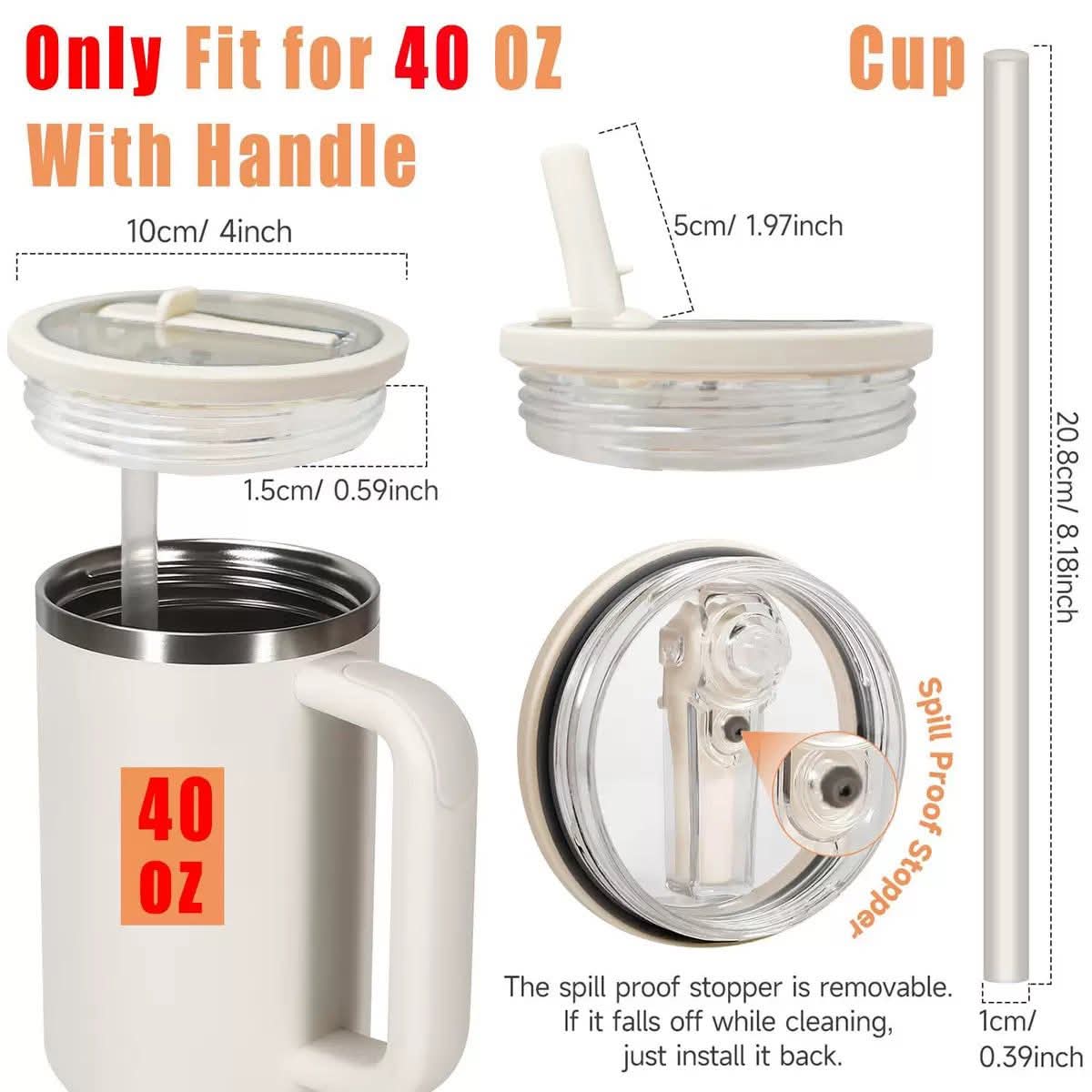 November2025 set 25 -
Leakproof tumbler lids with straw